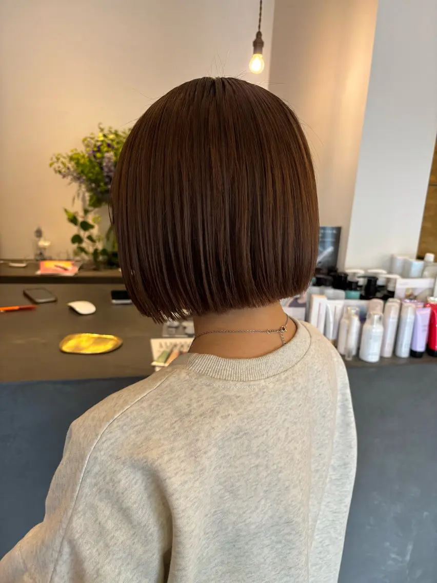 ショート 工藤 璃乃 /ぱつっとボブのヘアスタイル
