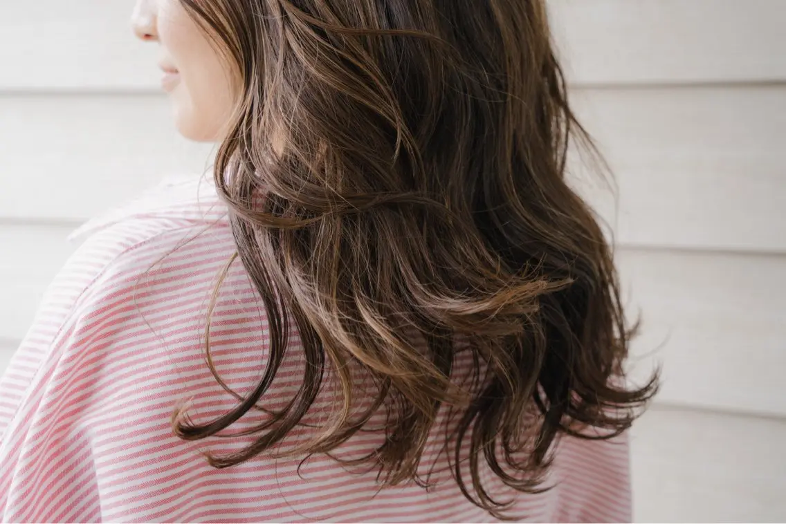 ロング カラー カンノ シュンのヘアスタイル