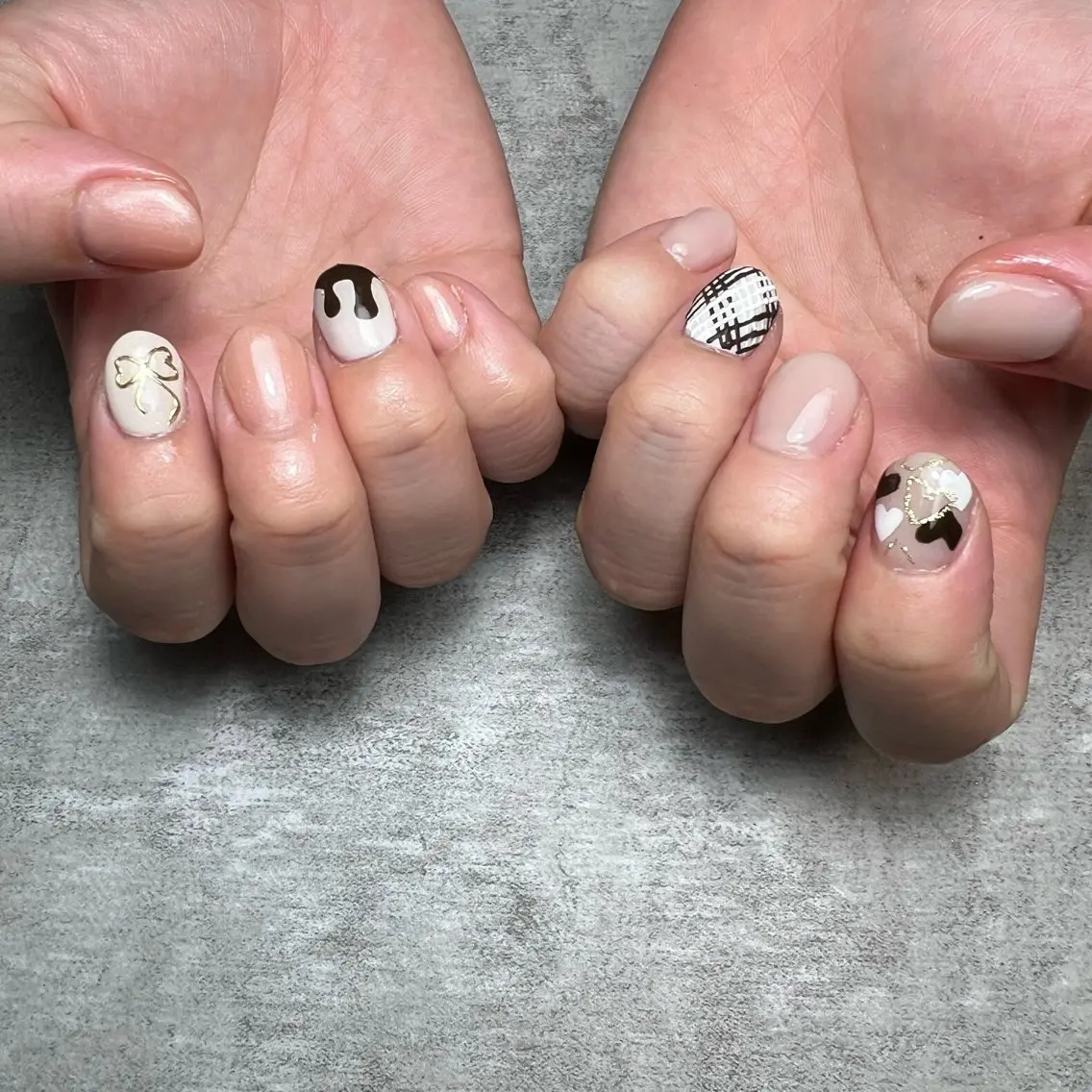 ネイル バレンタイン Li-Fra TAKAKOのネイルデザイン