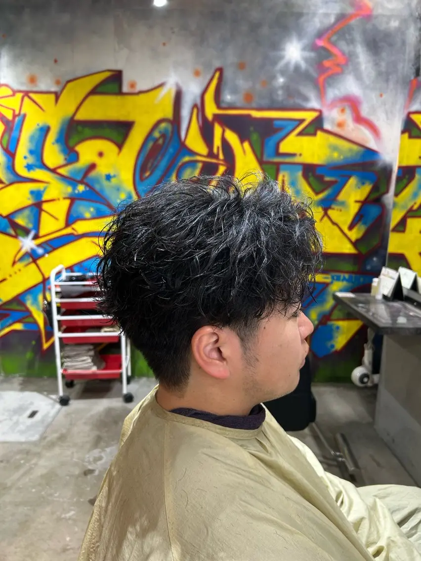 パーマ メンズ カット パーマ toa/ メンズのヘアスタイル