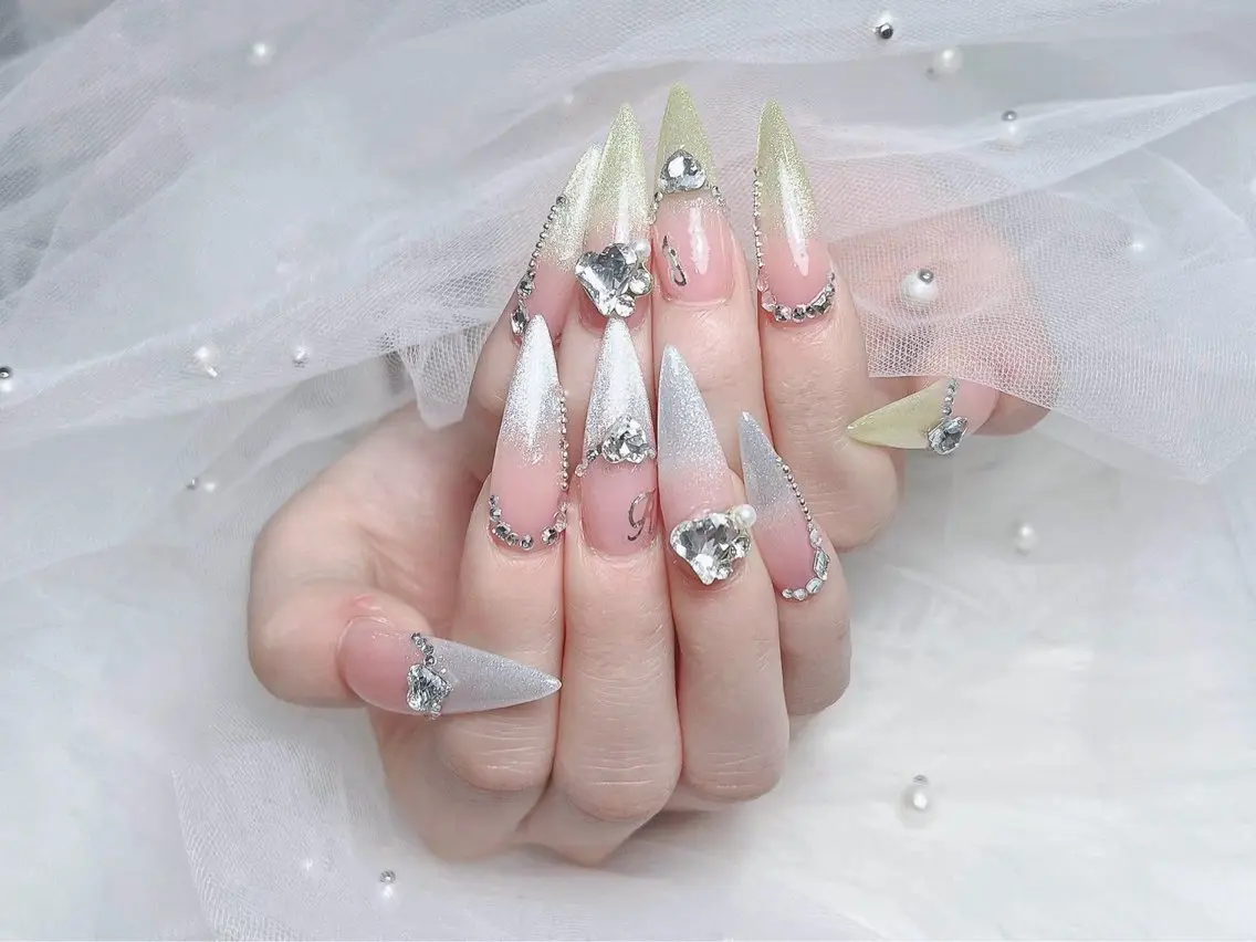 ネイル 長さ出し ジェルネイル 韓国ネイル 持ち込み ワンホンネイル ハンドネイル Sora nail 長さ出し専門店のネイルデザイン