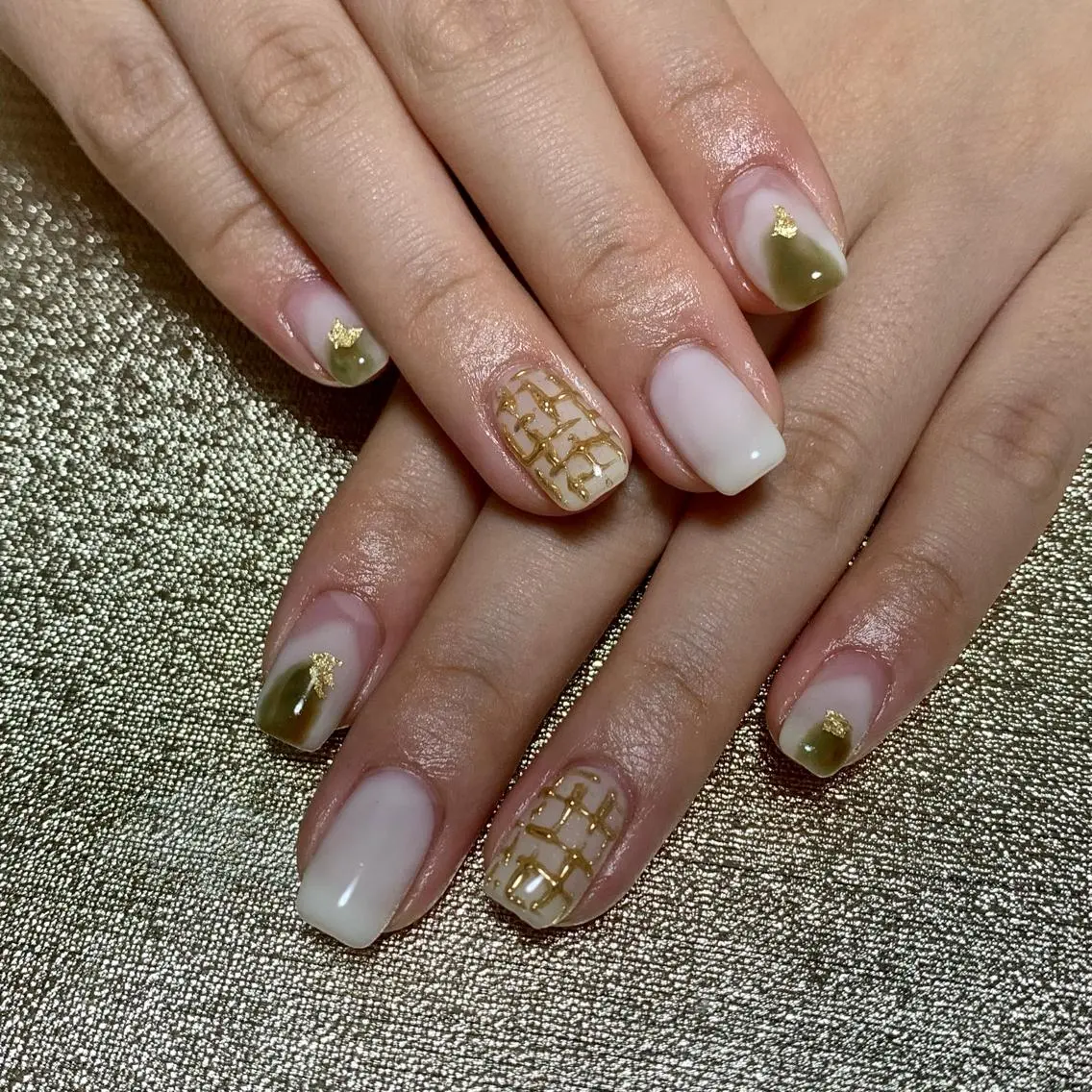 ネイル ニュアンスネイル ハンドネイル 斉藤 姫乃のネイルデザイン