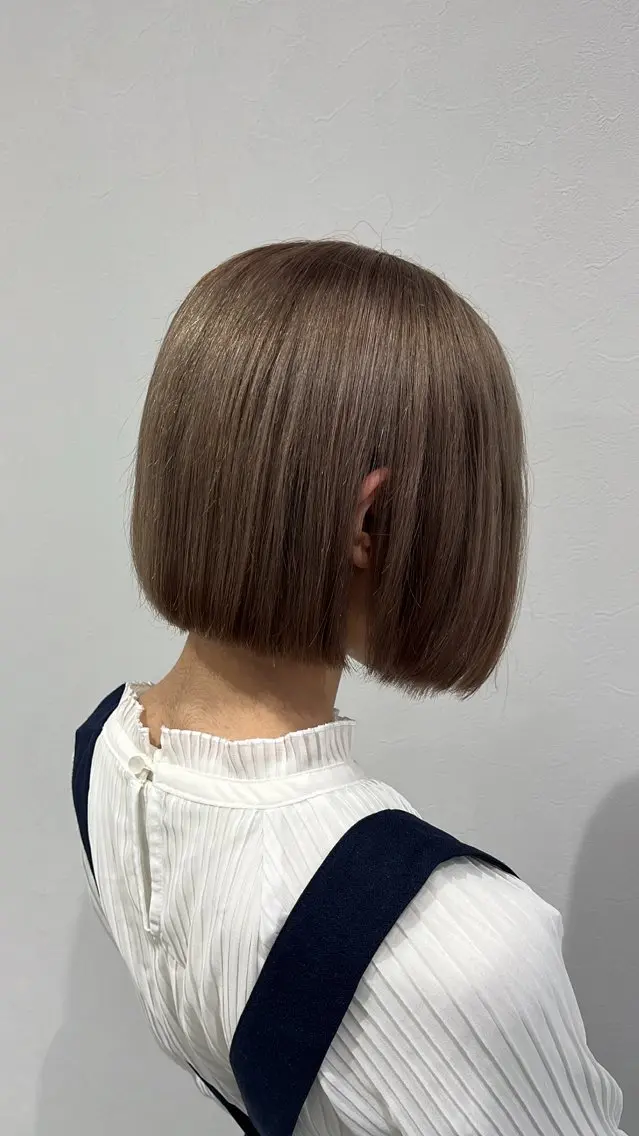 ミディアム カラー カット ヘアカラー トリートメント 艶カラー⏳ブリーチ Natsukiのヘアスタイル