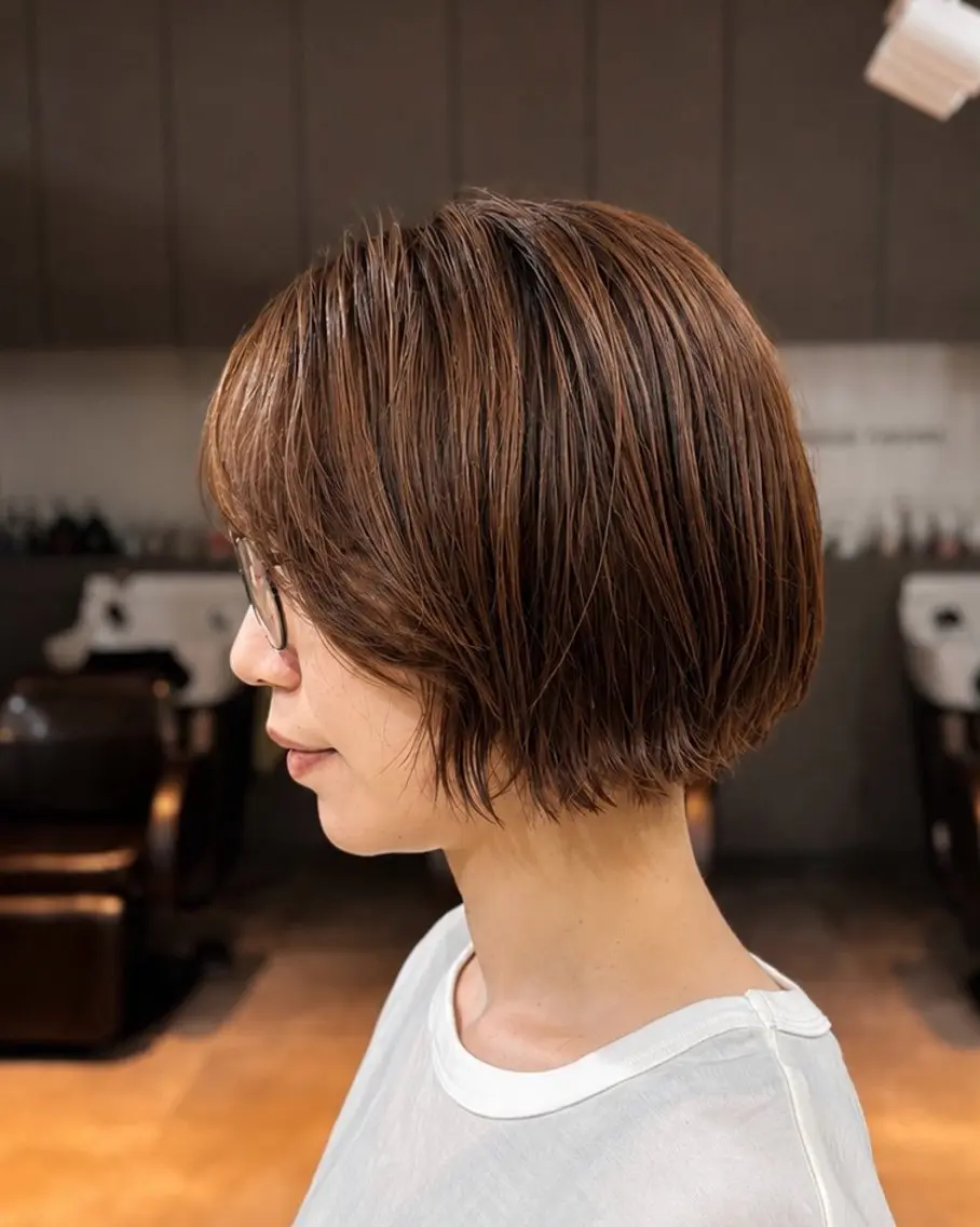 ショート 菊池 蓮のヘアスタイル
