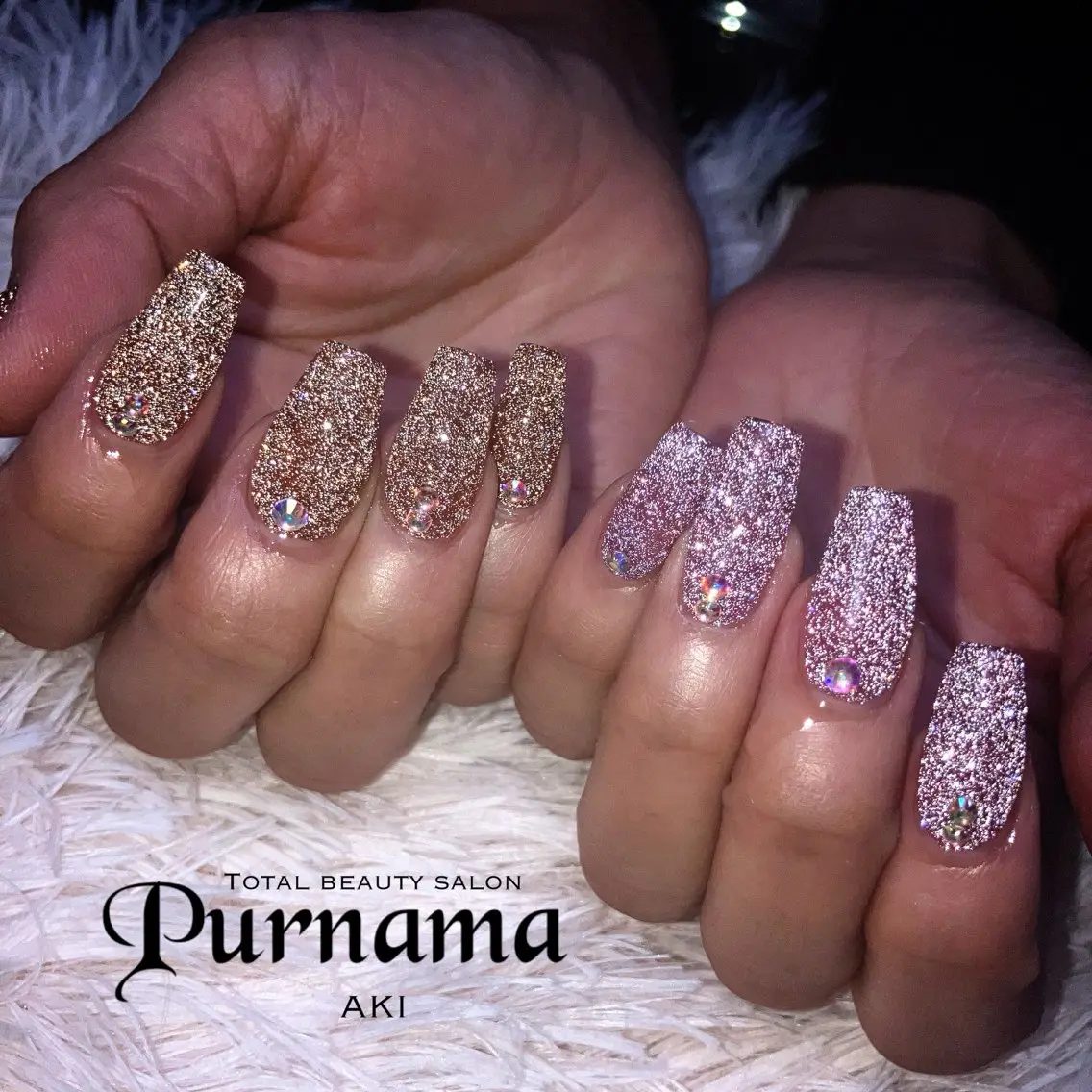 ネイル ハンドネイル Purnama あきのネイルデザイン