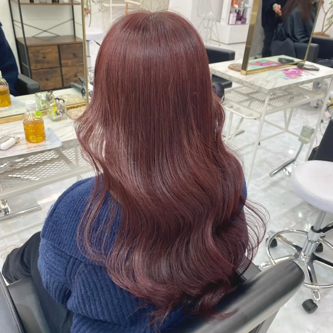セミロング カラー ヘアアレンジ メンズ お悩み解決美容師 💐AMIのヘアスタイル