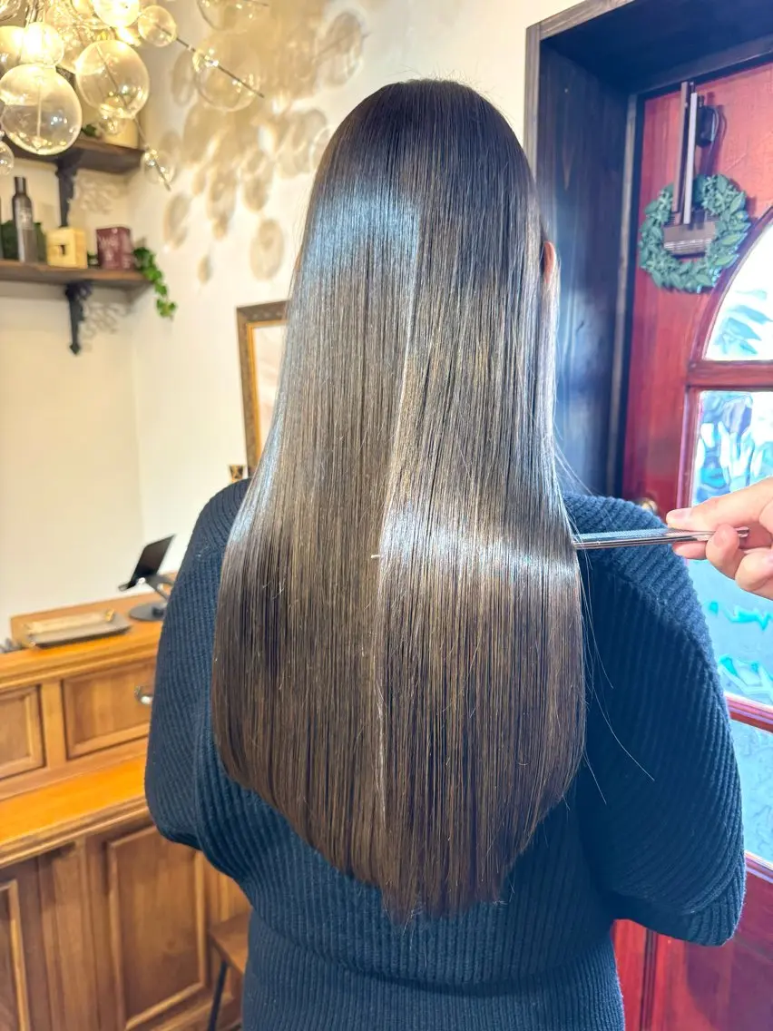 ロング 伏田 遼馬のヘアスタイル