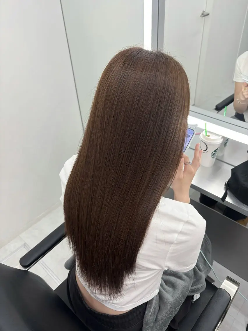 ロング tace新宿 あおいのヘアスタイル