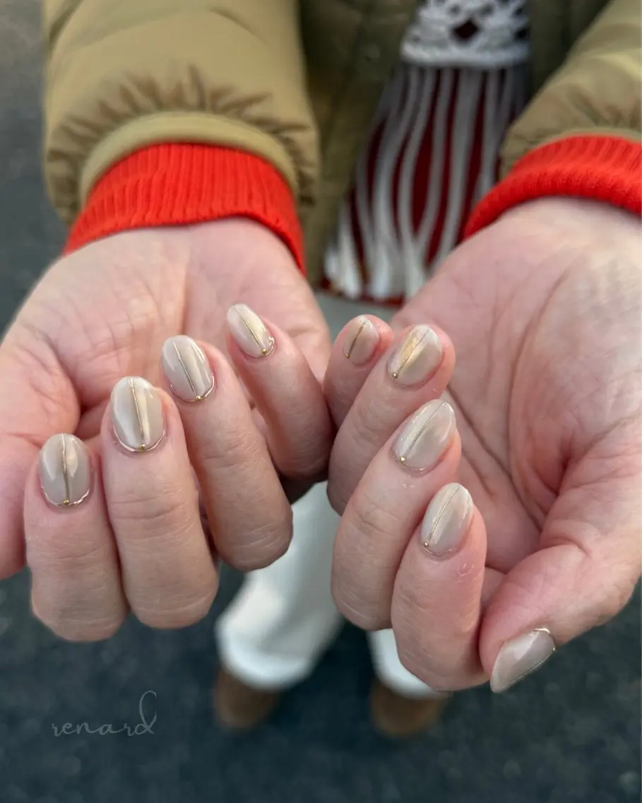 ショート renard nailのネイルデザイン