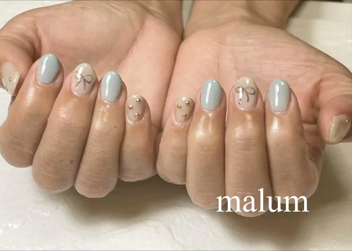 ネイル ハンドネイル malum nailのネイルデザイン
