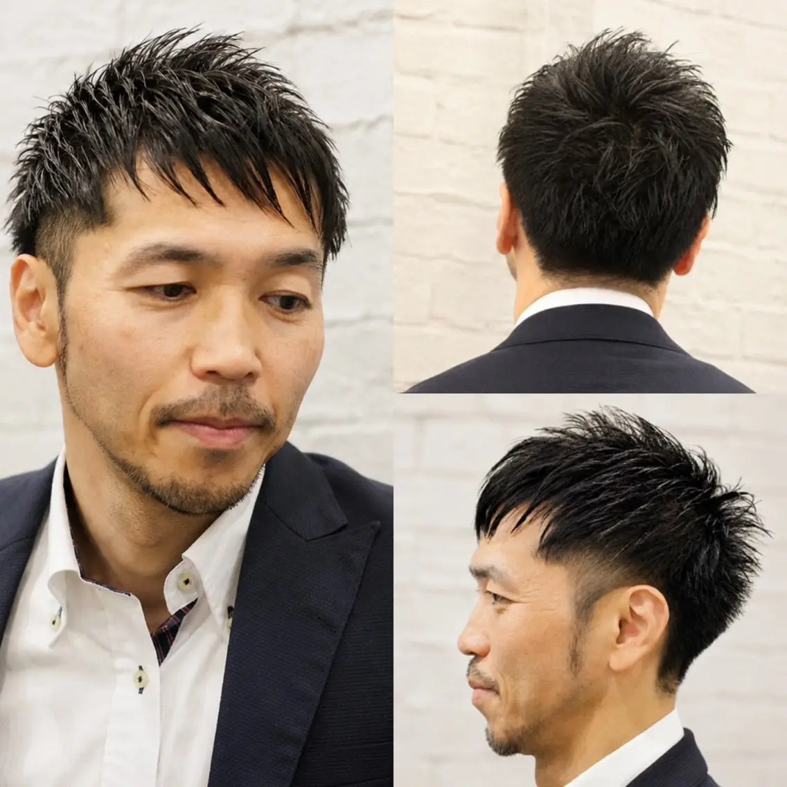 ショート パーマ メンズ 【新宿メンズ カット】田中連のヘアスタイル