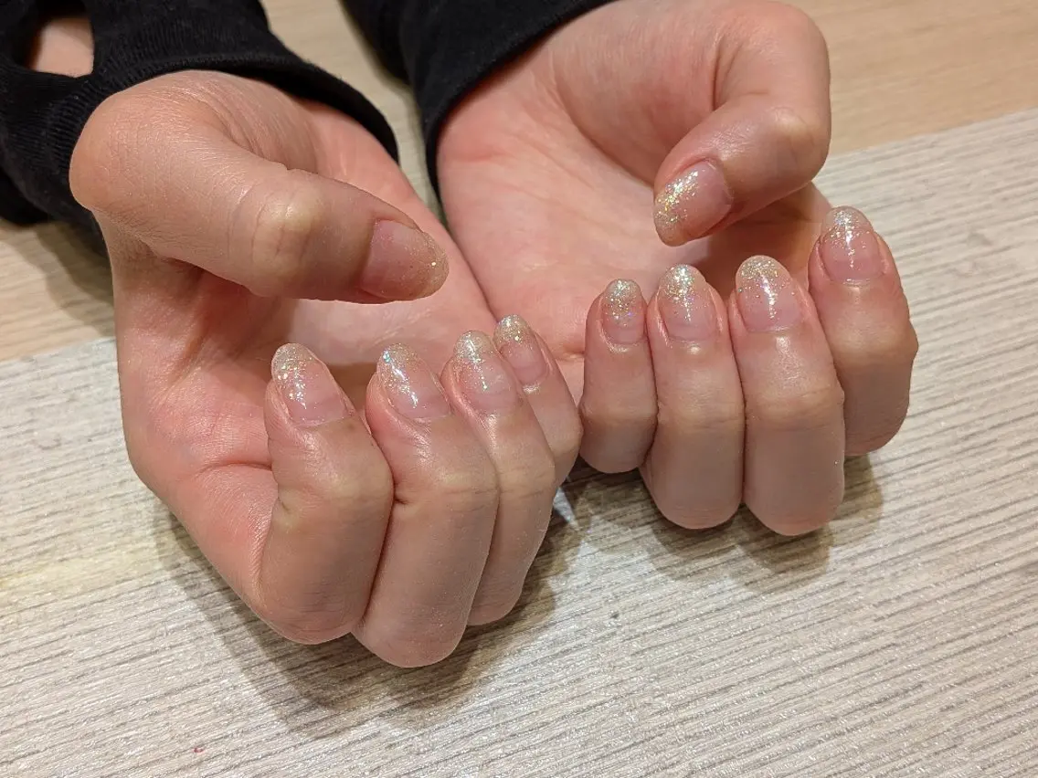 ネイル ラメ(グリッター) 増田 ネイルステーションのネイルデザイン