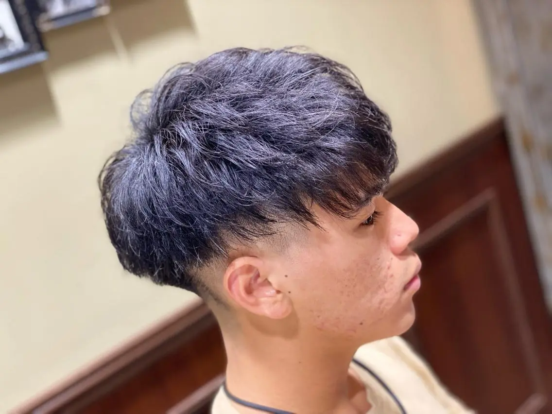 ミディアム メンズ 林田 龍明のヘアスタイル
