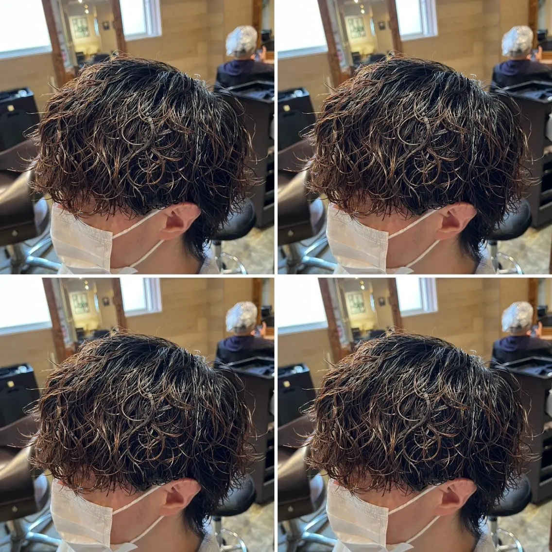 パーマ メンズ カット パーマ トリートメント ヘアセット メンズパーマ特化 望月謙二郎のヘアスタイル