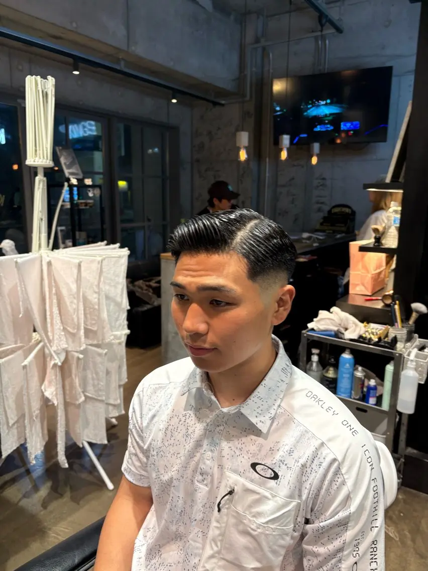 ショート メンズ 佐々木 天駿のヘアスタイル