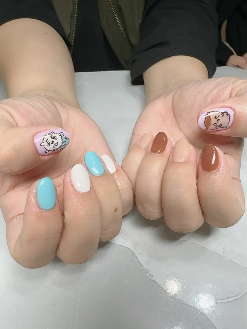 ネイル 持ち込み ｎｙａｓｕ ｎａｉｌのネイルデザイン