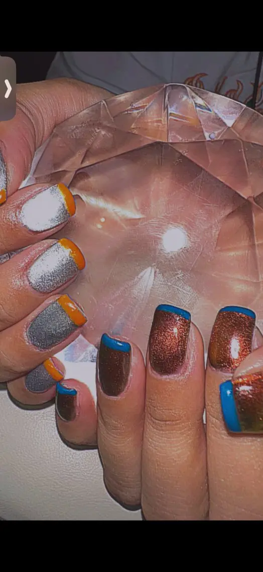 ミディアム ハンドネイル YOKOSUKA NAILS💅🩶のネイルデザイン