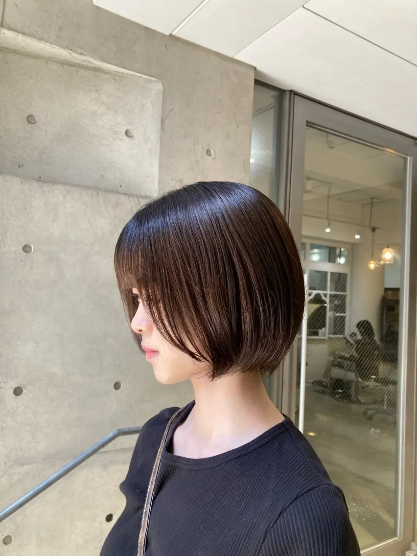 ショート カット ヘアカラー たかなみ りなのヘアスタイル