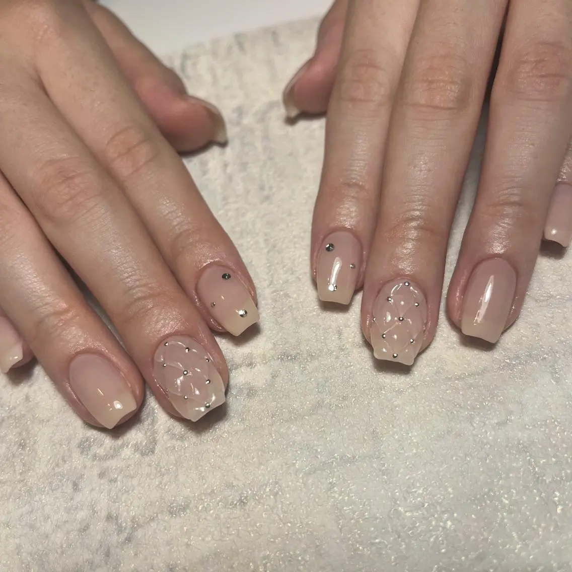 ネイル ハンドネイル 【うるちゅるnail 】🩰maiのネイルデザイン