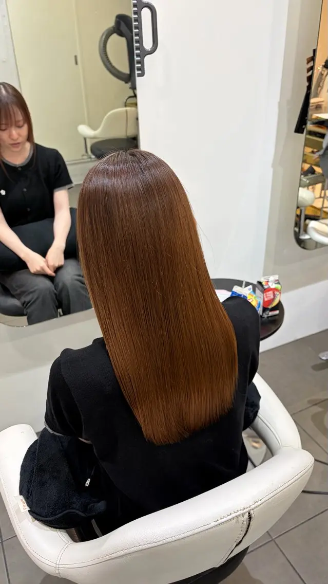 ロング 縮毛矯正 ショート✂️/カラー 大募集🫧彩花🦋のヘアスタイル
