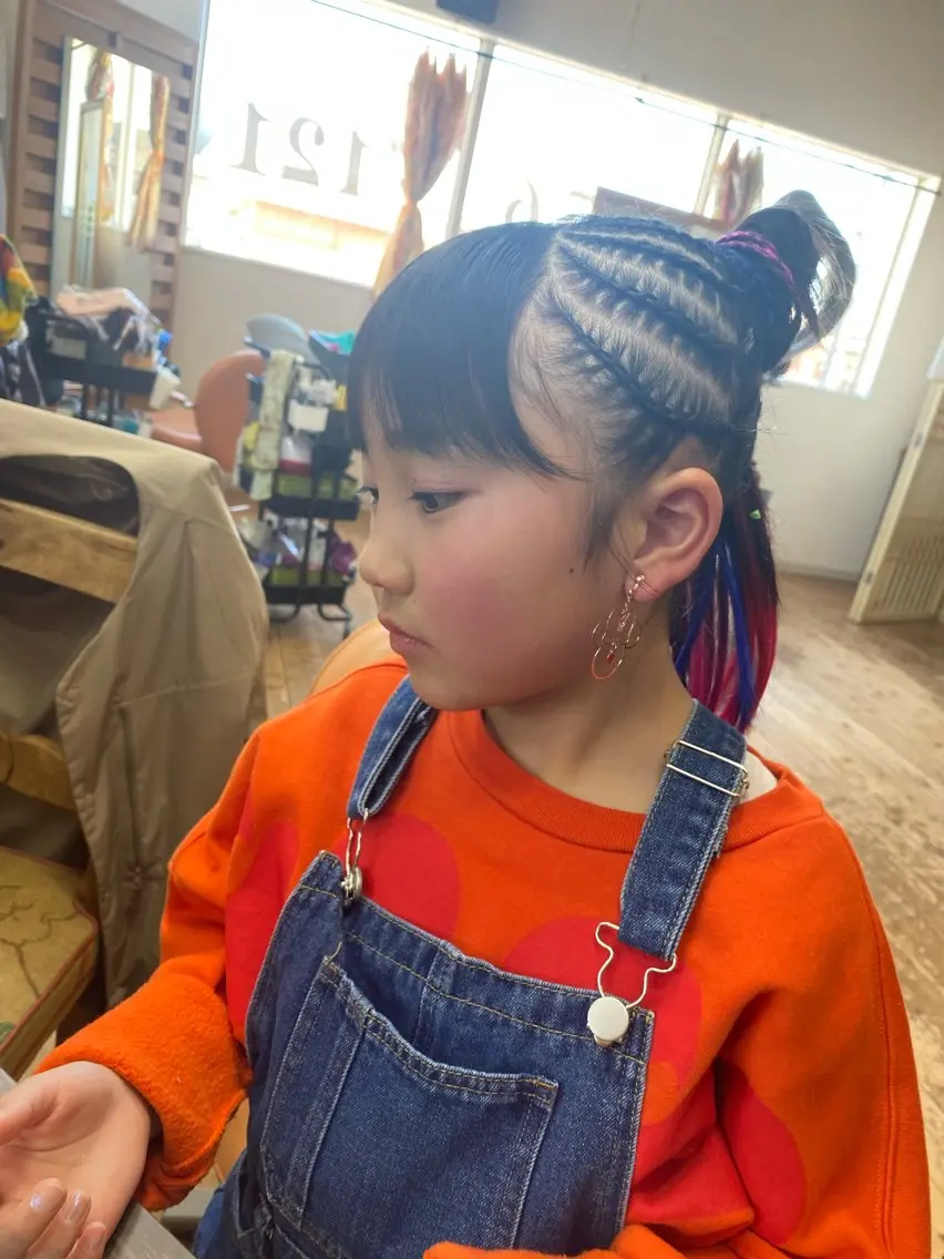 キッズ タカハシ ユウヤのヘアスタイル