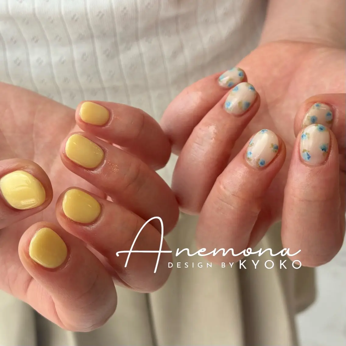 ネイル ハンドネイル 【ANEMONA】 Kyokoのネイルデザイン