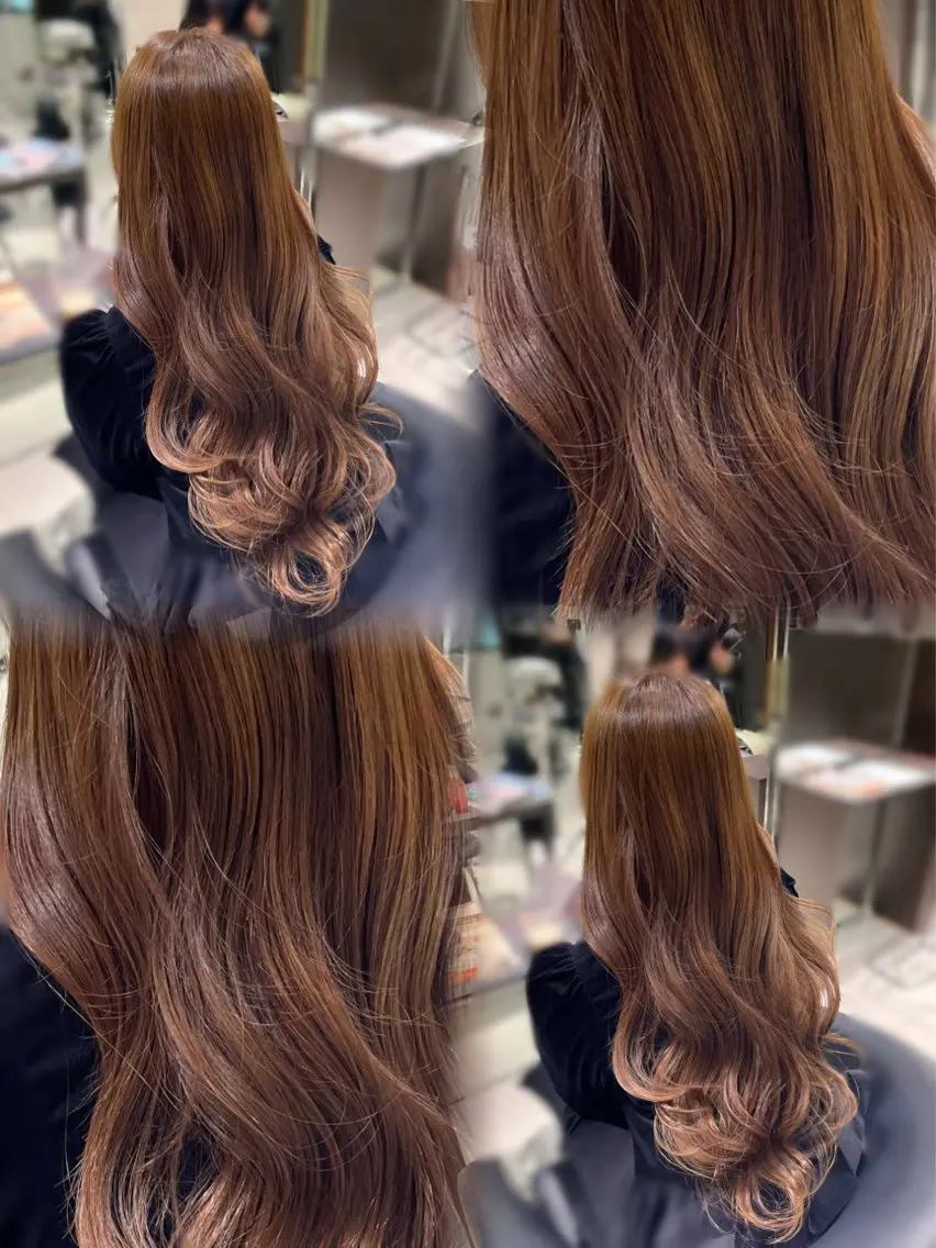 ロング レイヤー×艶髪🤎. 𝜗𝜚hitomiのヘアスタイル