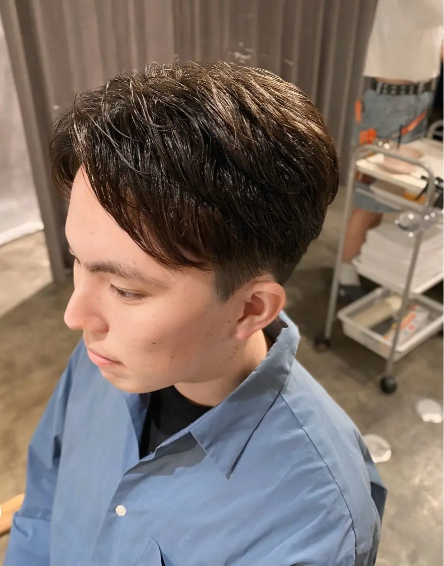 パーマ メンズ メンズパーマ メンズパーマ 特化/中川拓也のヘアスタイル