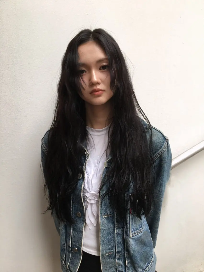 ロング ヘアカラー トリートメント Hanaka🪷 ニュアンス×レイヤーのヘアスタイル
