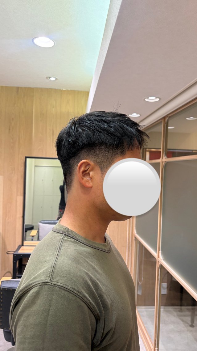 メンズ RosierBleu 中山のヘアスタイル