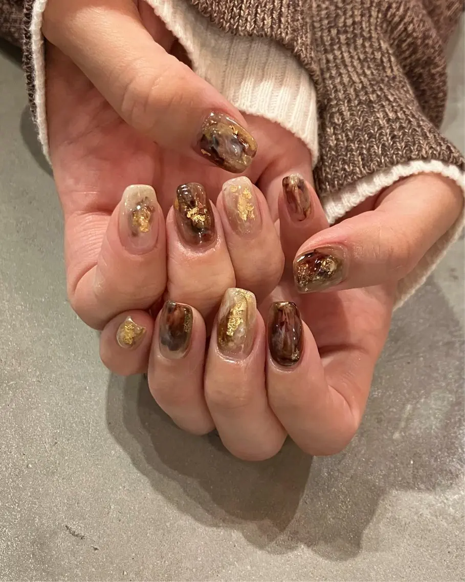 ネイル アートネイル 長さ出し ジェルネイル 氷ネイル・うるうるネイル マットネイル ハンドネイル nail salon Soeurのネイルデザイン