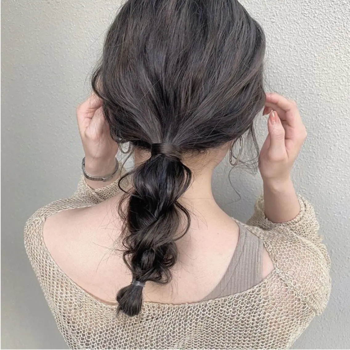 カラー matsuda rinaのヘアスタイル