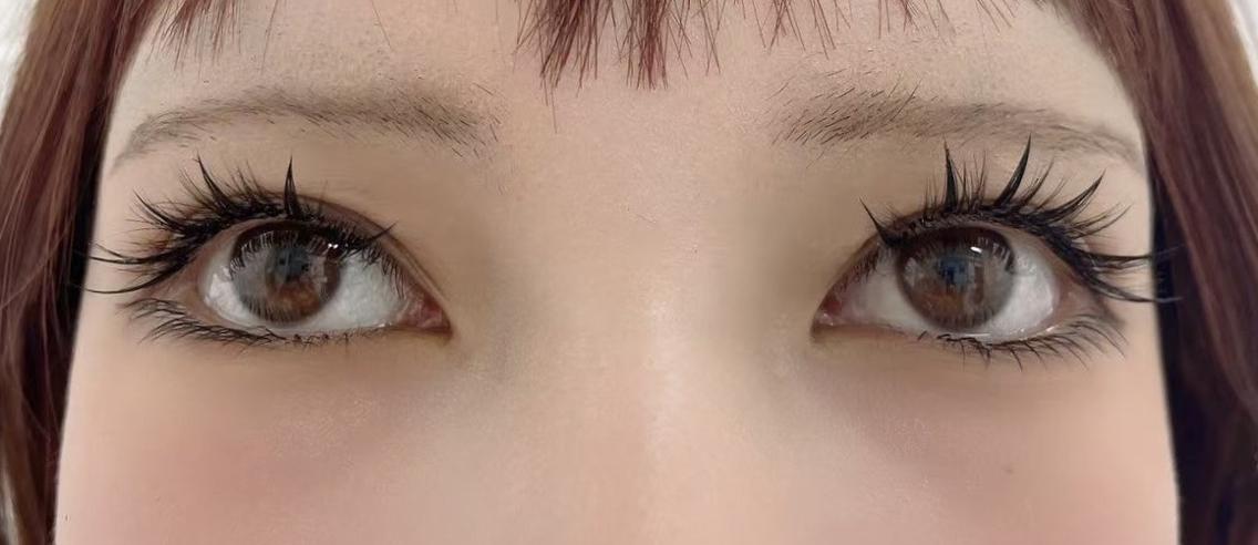 マツエク・マツパ フラットラッシュ 韓国風マツエク パリジェンヌラッシュリフト まつげパーマ 下まつげエクステ ミク🌼アイラッ シュ🍋漫画ワンホンのマツエク・マツパデザイン