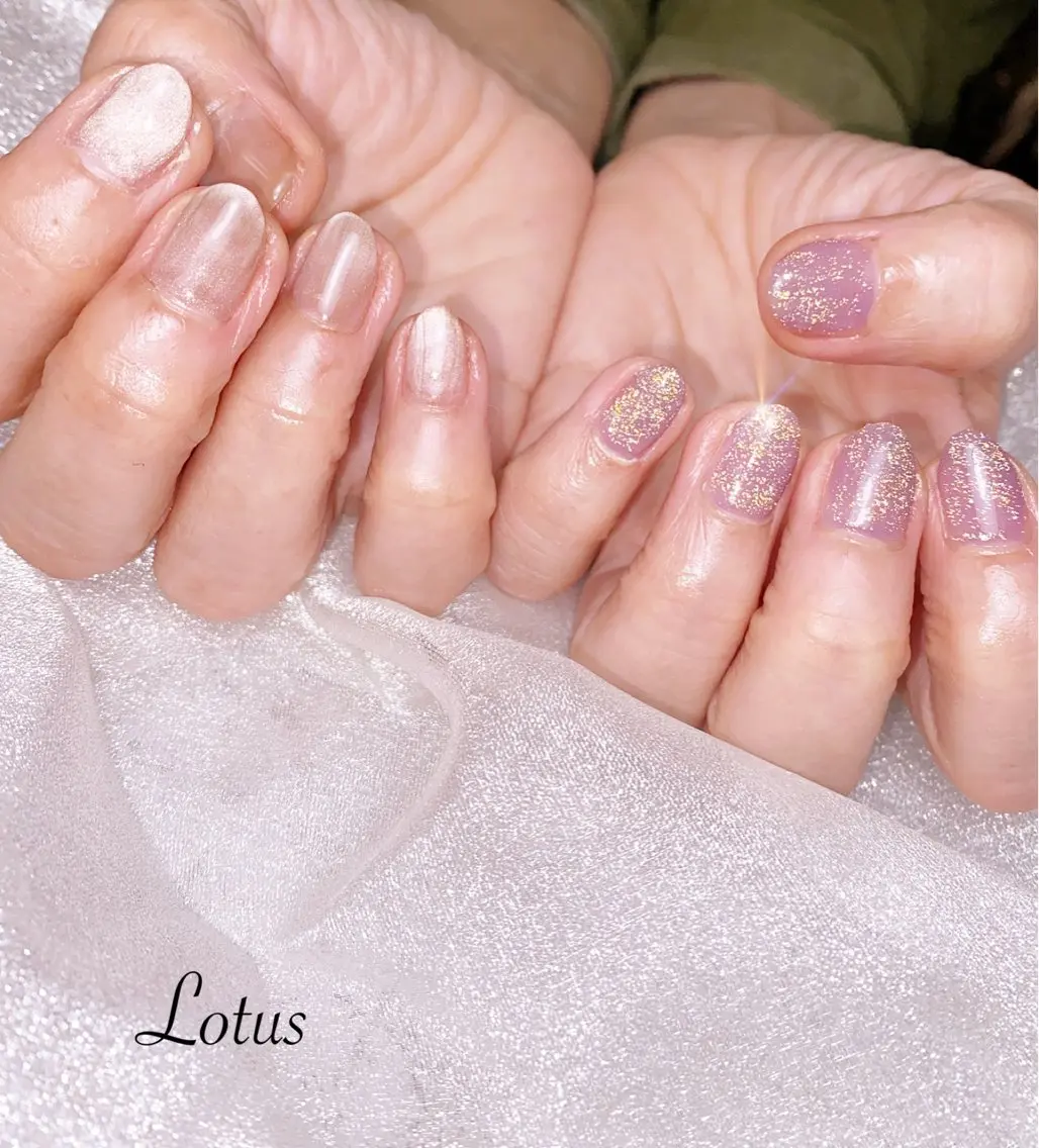 ネイル ハンドネイル ネイル＆脱毛 Lotus🌸のネイルデザイン