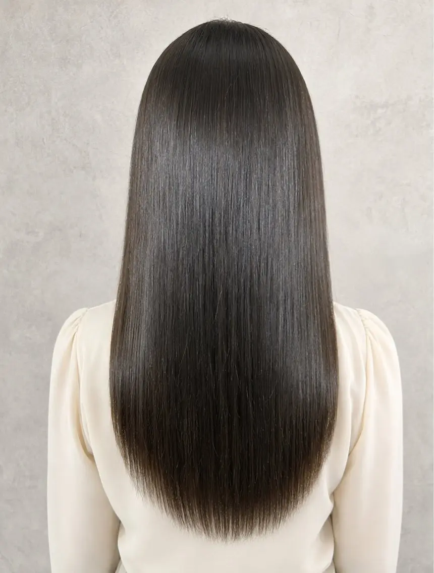 セミロング 🫧縮毛矯正 かとうよしき🫧のヘアスタイル