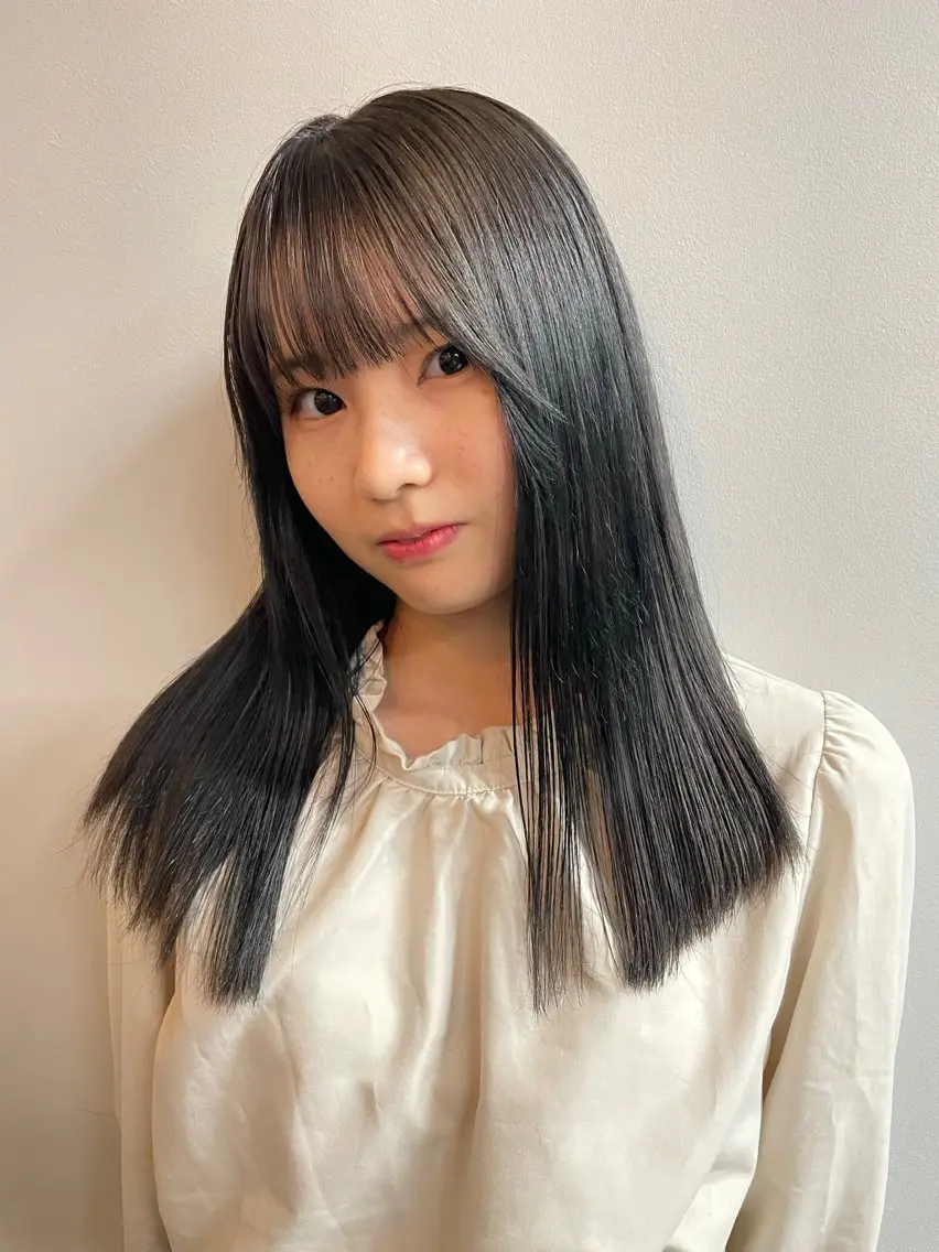 セミロング カラー SAKURA/ CIEL福岡のヘアスタイル