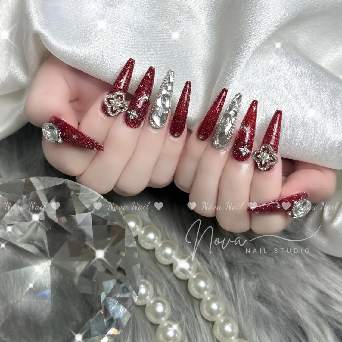ネイル ハンドネイル ハンドケア Kitty Nail Novaのネイルデザイン