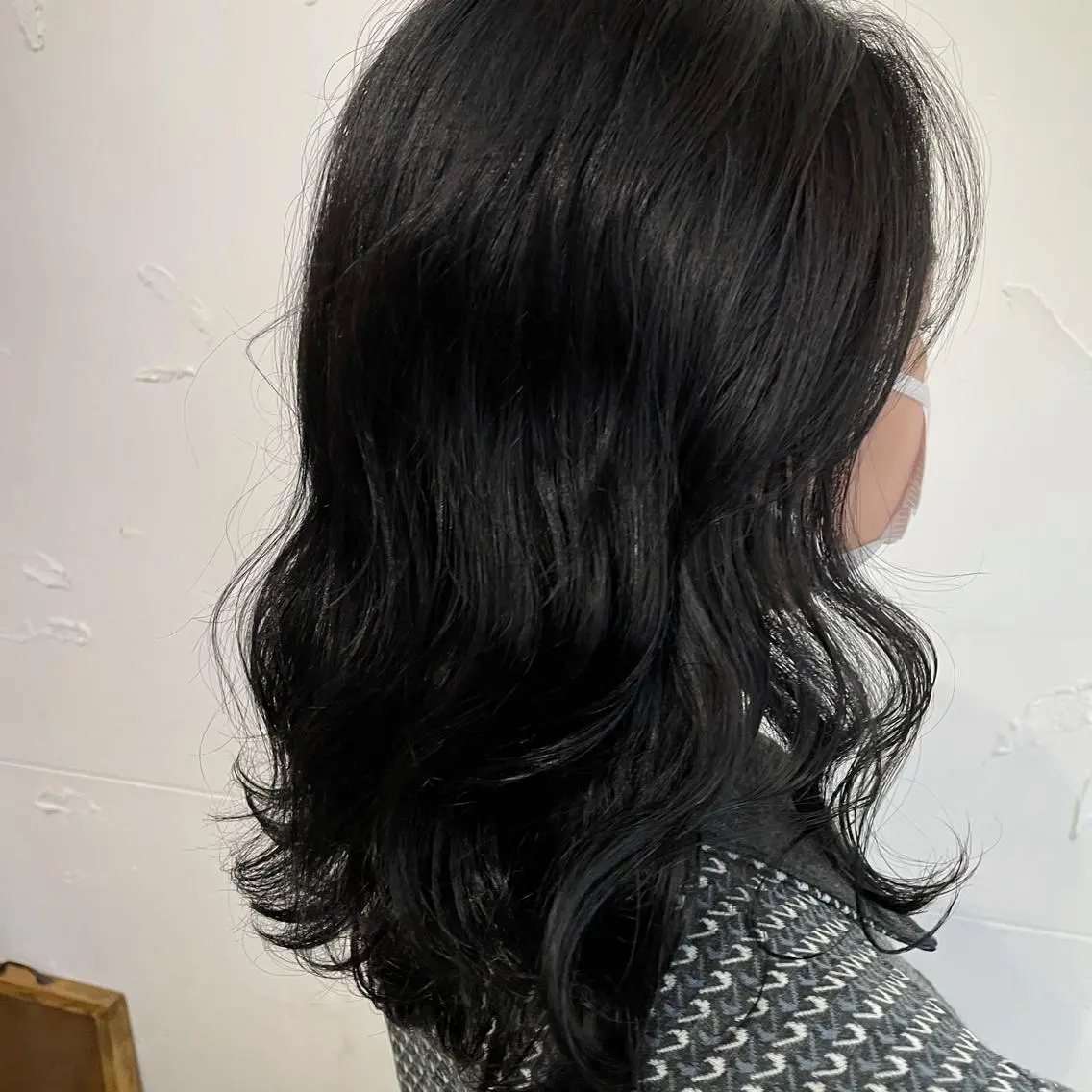 ミディアム カラー 北川 智海のヘアスタイル