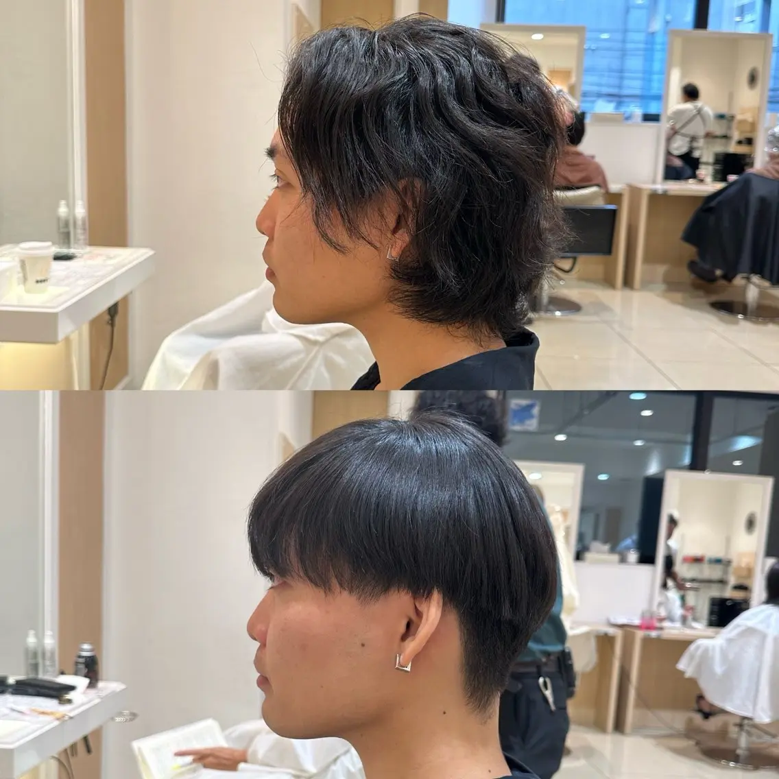 【平日限定 16時まで🌞】メンズカット＋縮毛矯正＋撮影の写真