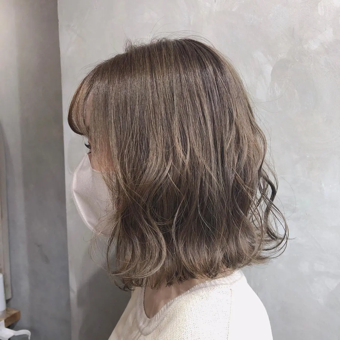 ショート カラー カット ヘアカラー 梅田美容室 山崎海波のヘアスタイル