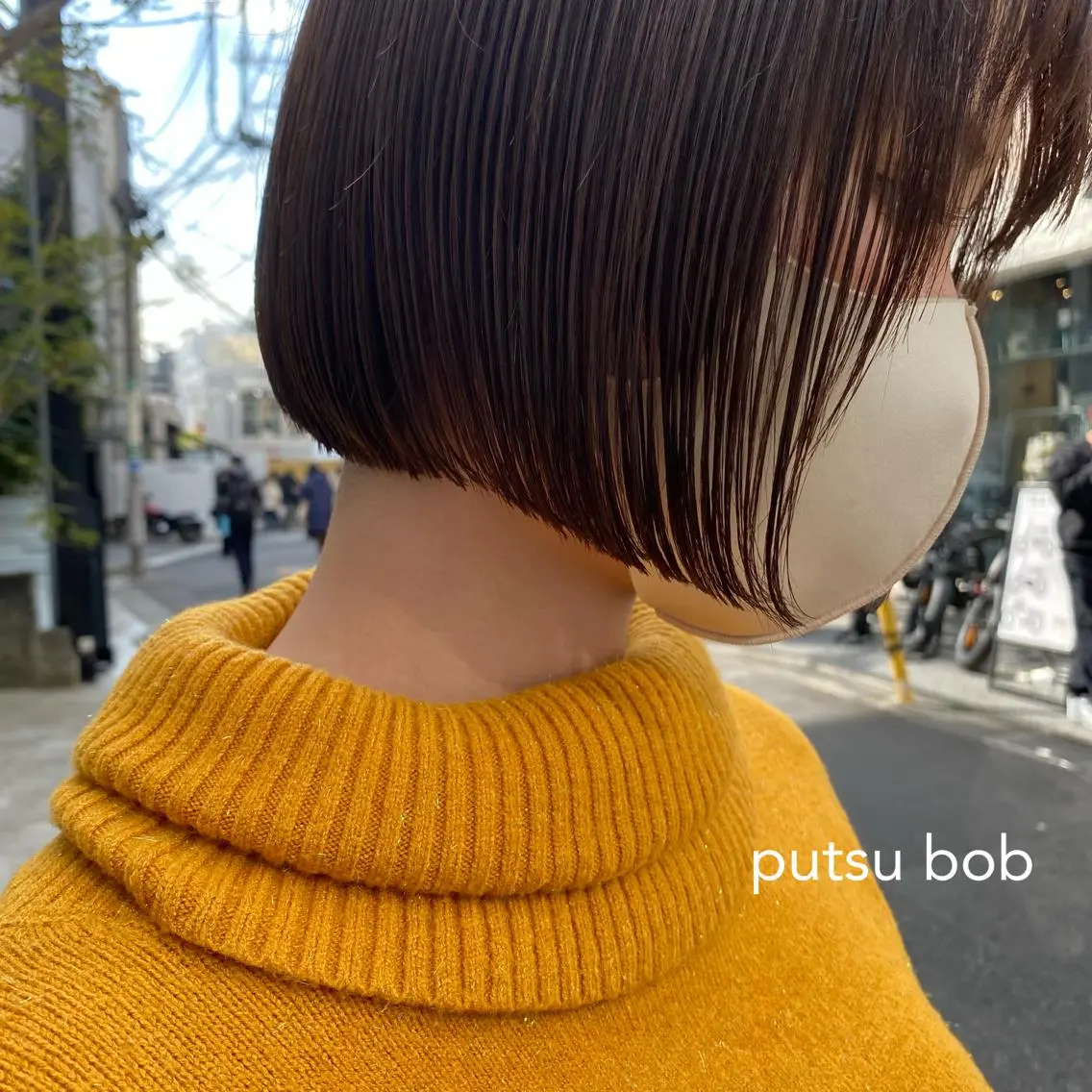 ショート カラー カット ヘアカラー トリートメント センターパート/ レイヤー/ayuのヘアスタイル