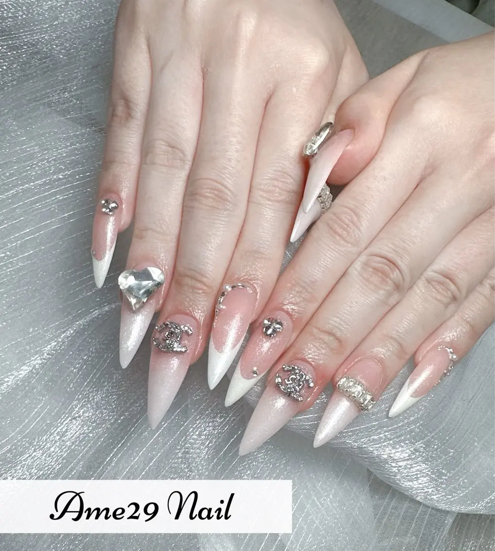 ネイル アートネイル スカルプネイル AME29 Nail ネイルサロンのネイルデザイン