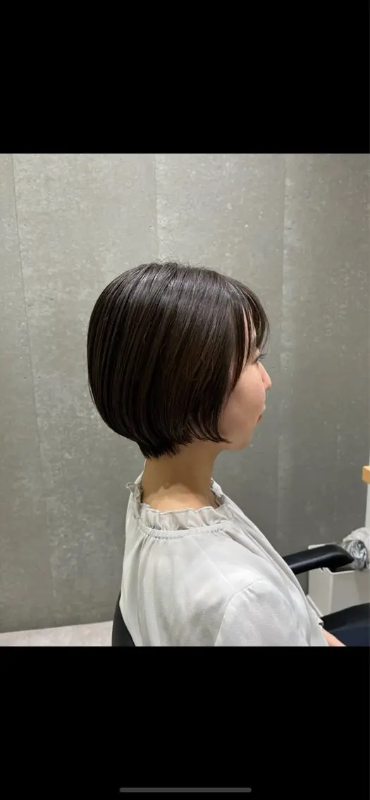 ショート カット 萩森 龍也のヘアスタイル