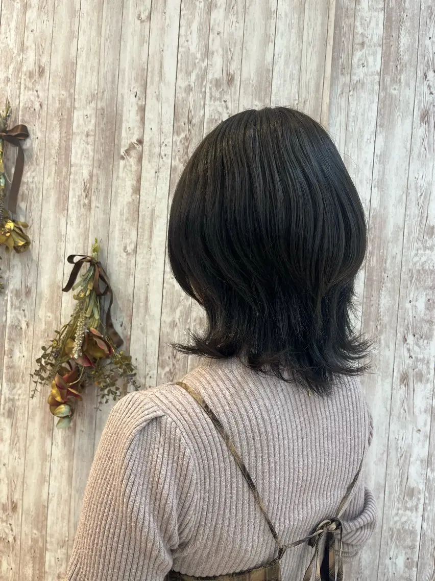 ミディアム カラー minami 🌿‬のヘアスタイル