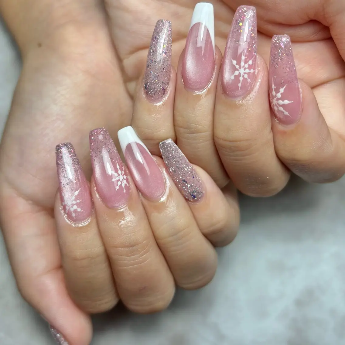 ネイル ロングネイル ハンドネイル NAILSALON en+沖縄市美原のネイルデザイン