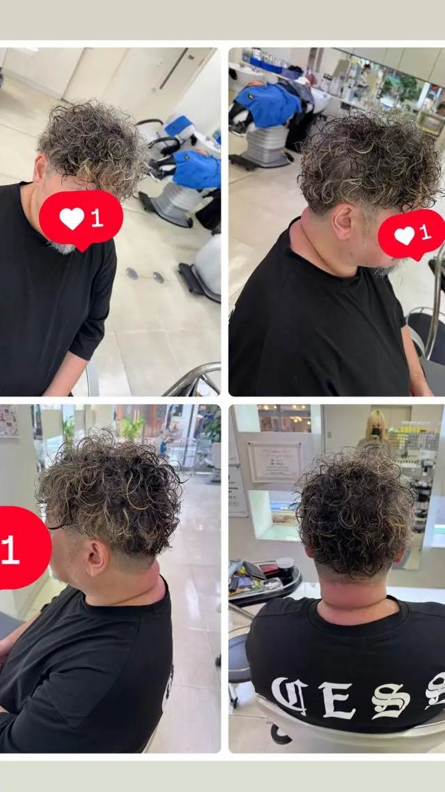 メンズ タカハシ リナのヘアスタイル