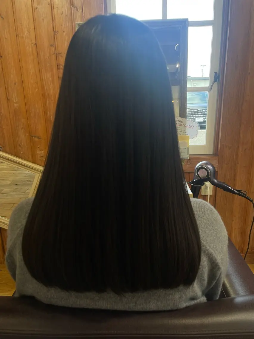 ロング パーマ 北川 実織のヘアスタイル