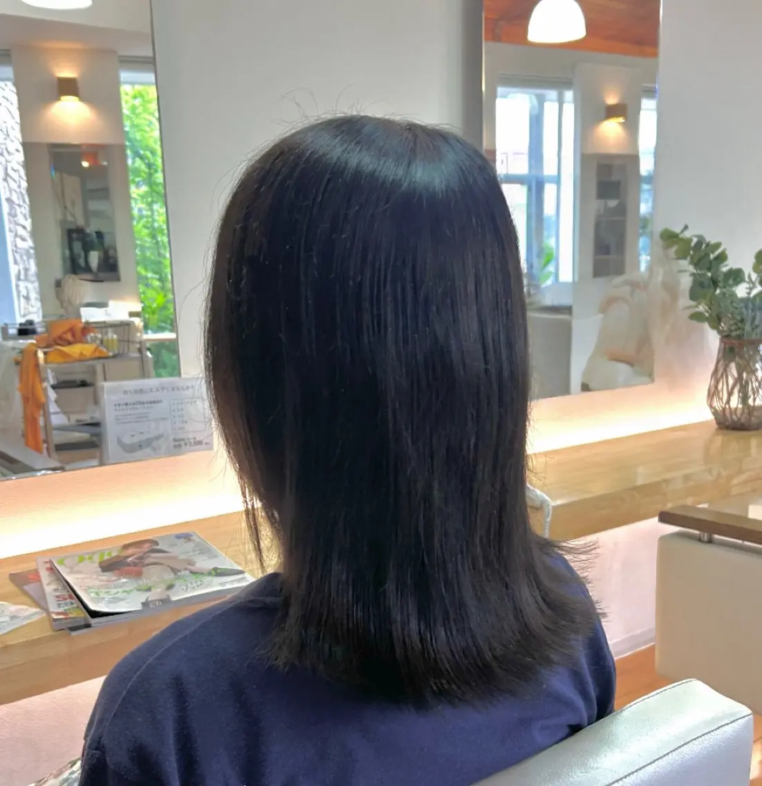カラー 🌸中谷 梨那/透明 感カラー×艶髪🫧のヘアスタイル