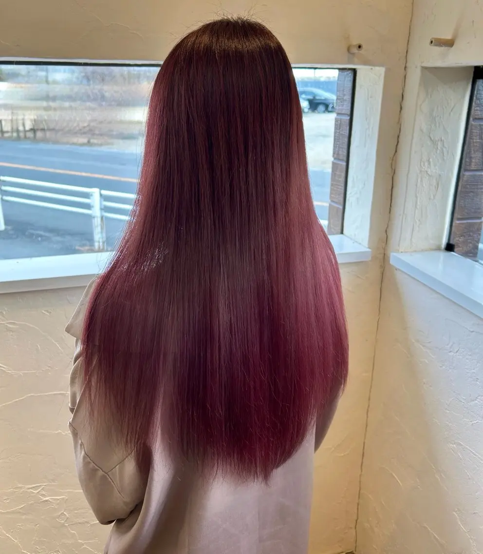 カラー ヘアカラー トリートメント 木戸 彩乃のヘアスタイル