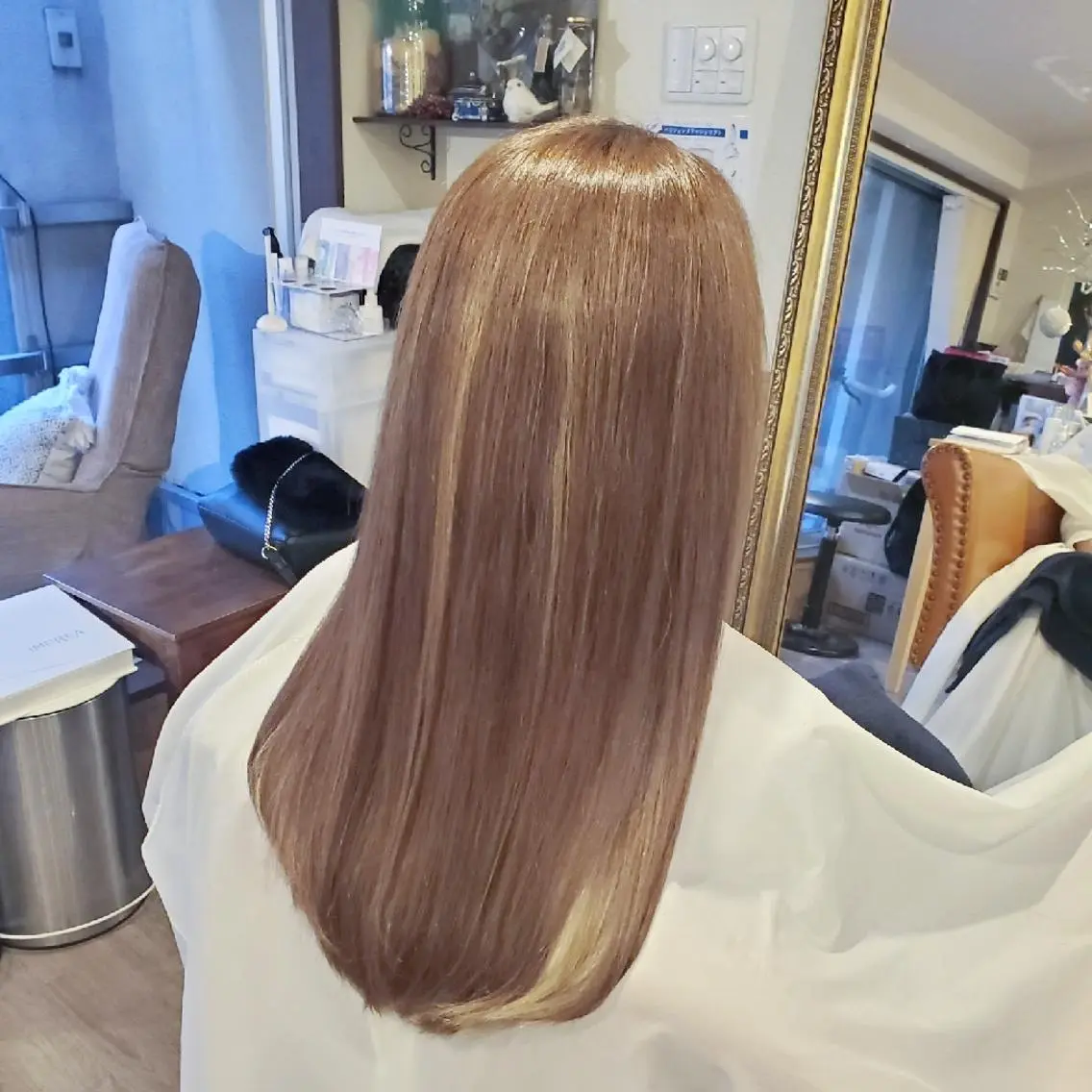 ロング 外国人風カラー トリートメント 酸熱トリートメント リラク spa hair ark 富井直美のヘアスタイル
